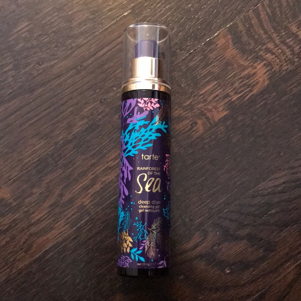 New Tarte rainforest of the sea cleansing gel
